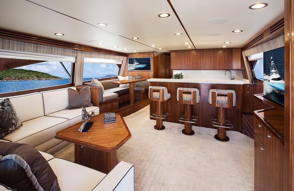 boat entertainment installation